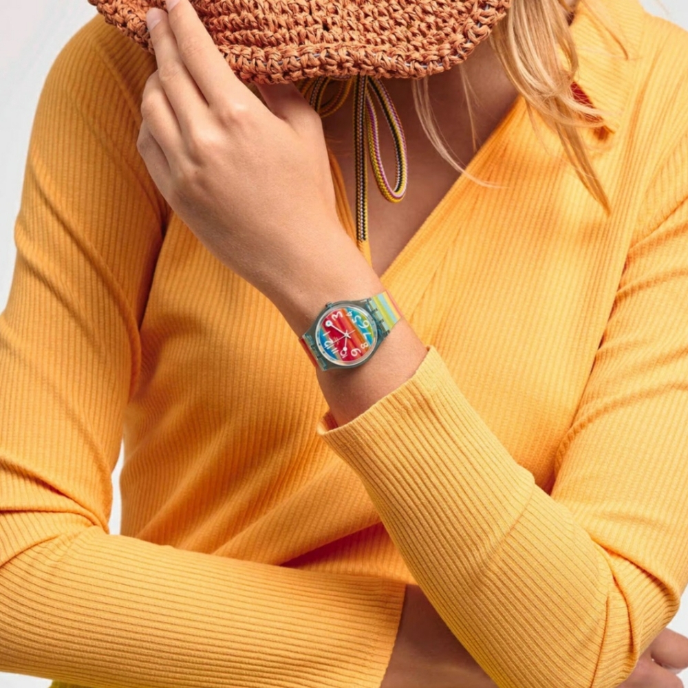 Vintage Swatch Color The Sky Watch | Original Gent | 34mm
